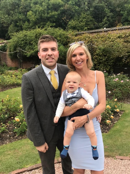  Jay, Linda and baby Ezra Dicken (pictured) have now been forced to move into Linda's parents' house