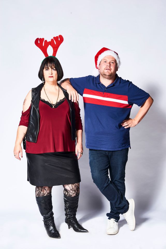  The show is written by Ruth Jones and James Corden, who also star as characters Nessa and Smith