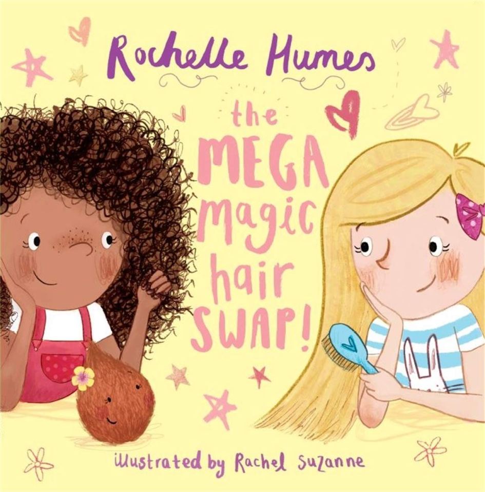  Rochelle wrote her first children’s book this year about two friends who covet each other’s hair