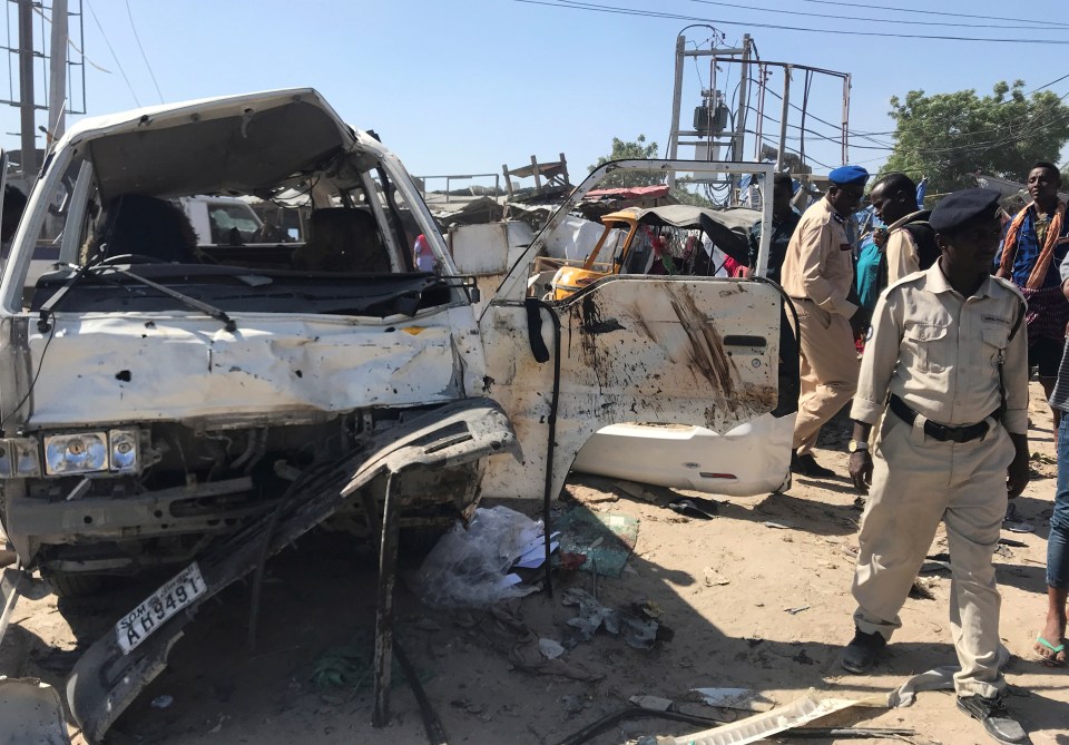  Photos from the scene showed the mangled frames of vehicles