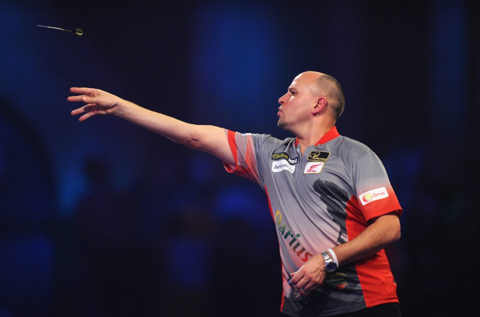  Van Gerwen thought his quarter-final with Labanauskas was 'boring'