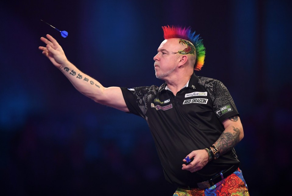 Van Gerwen, 30, faces Scottish star Peter Wright in the final on Wednesday