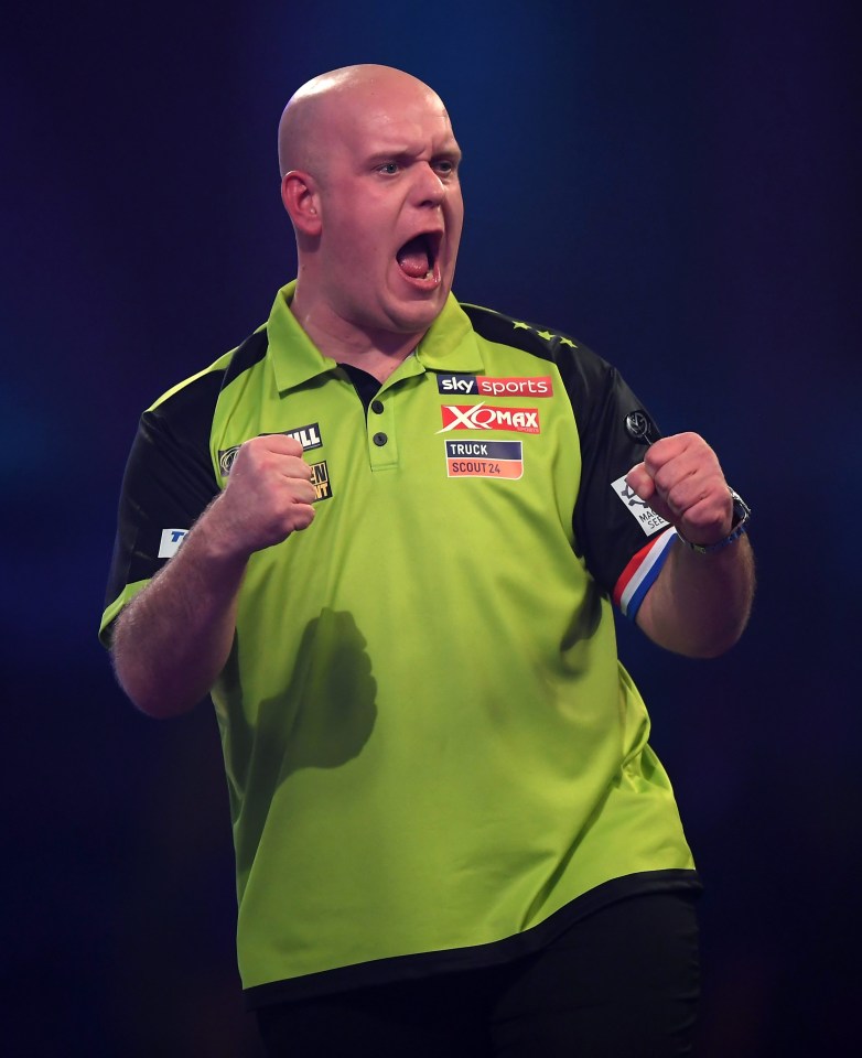 Michael van Gerwen is yet to successfully defend the World Darts Championship trophy