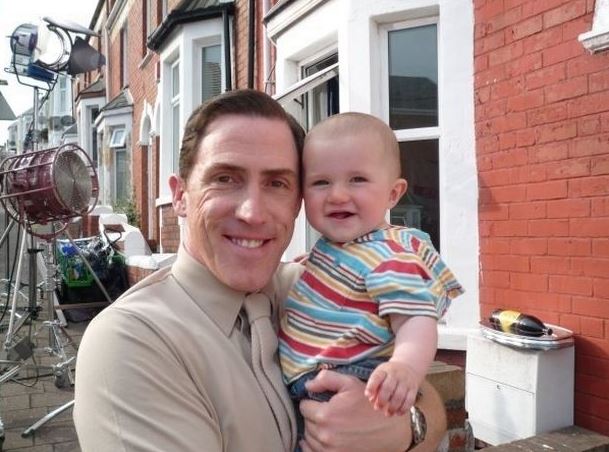  Ewan with Rob Brydon