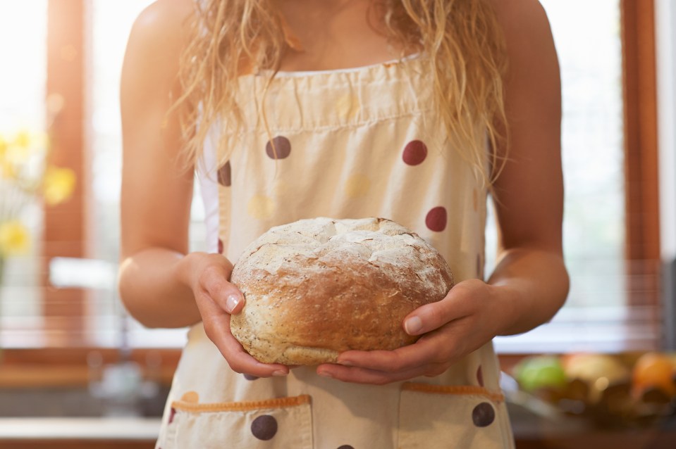 Banging bread on the walls is an old tradition in Ireland