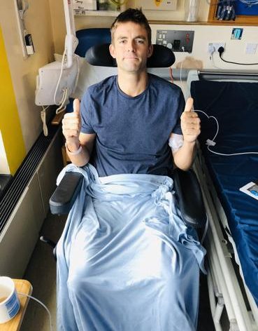 Pete Reed wiill head to an Airbnb when he leaves hospital