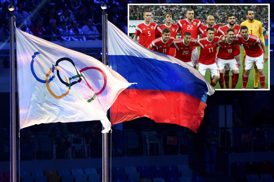  Russia hosted the 2018 World Cup but will now miss the 2022 edition as well as next summer's Olympics