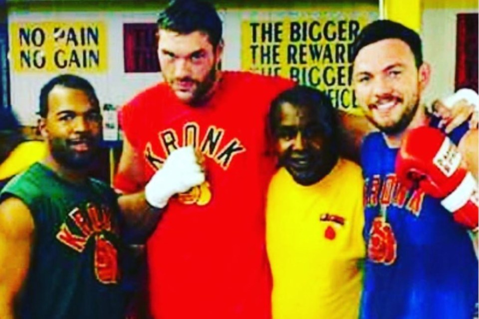  Tyson Fury's new trainer Javan 'Sugar' Hill (left) revealed the Gypsy King binned Ben Davison to improve his punching technique