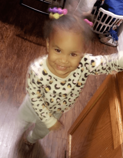 Cops found Riah and her grandmother wounded inside a bedroom