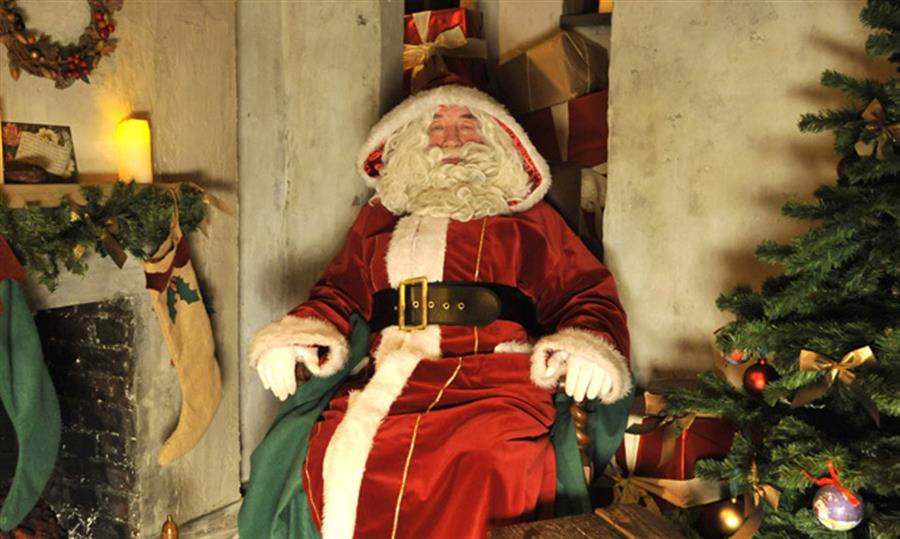  Kids who visit Victorian Santa's grotto at the Museum of London Docklands will receive a festive gift