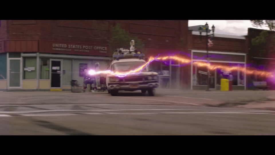  The Ghostbusters vehicle makes a triumphant return