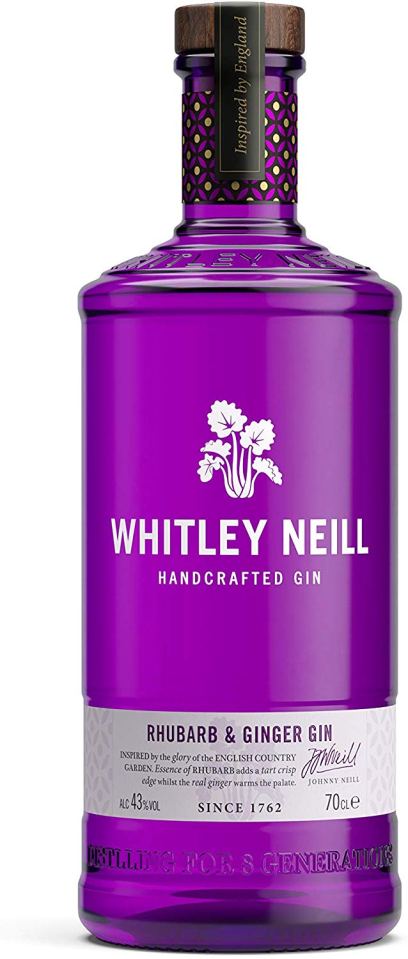  The flavoured Whitley Neill gin costs