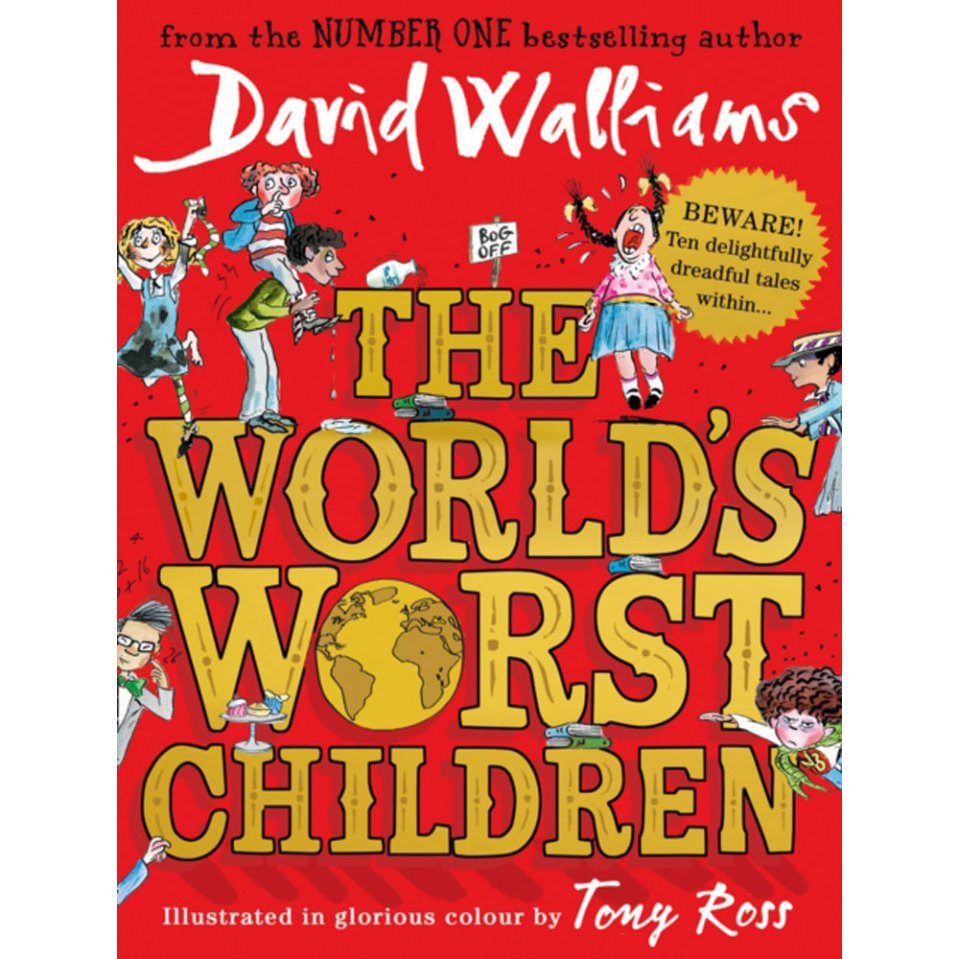  Each book in David Walliams' series has been reduced to £5.99