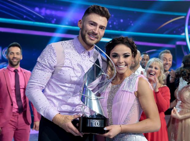 Jake was crowned Dancing On Ice champion in 2018