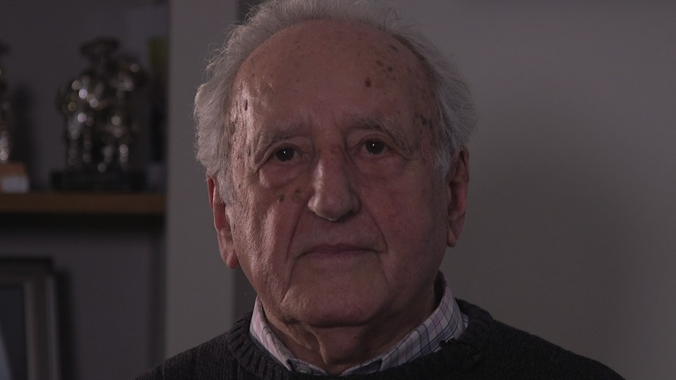  Ivor Perl, 87, was taken to Auschwitz aged just 12