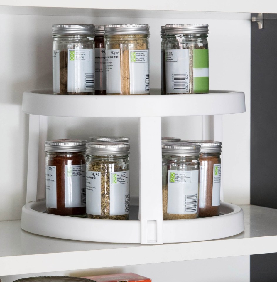 Time to crack out some new recipes with this spice rack, just £2