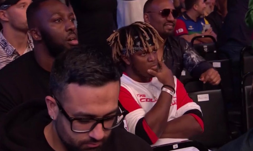  KSI was ringside for the fight against Gib and was called out for another YouTube boxing bout