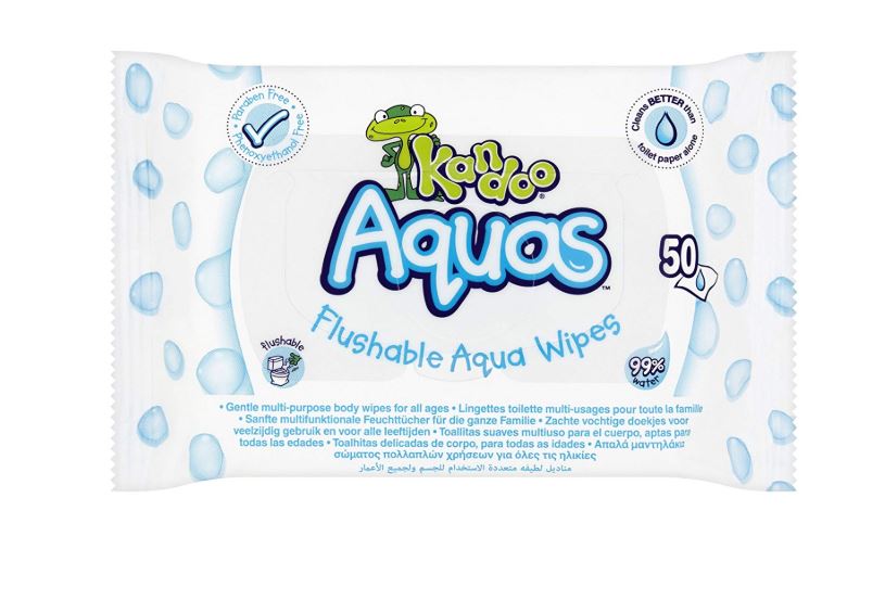  These wipes are 99 per cent water