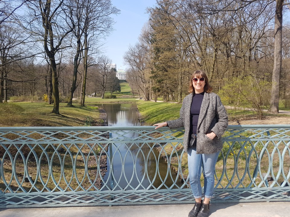 Writer Ella Buchan had a walk at the Royal Lazienki Park