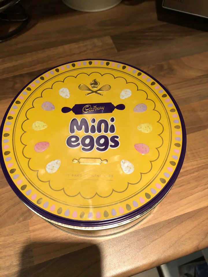  Chocoholics have been keen to get hold of the new £5 tins of Mini Eggs launched earlier this month