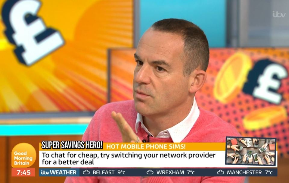  Martin Lewis is raving about a SIM only mobile deal that costs £5 a month