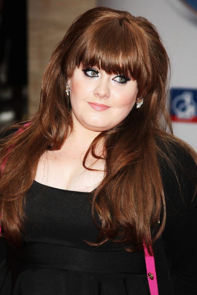  Adele has shed a lot of weight - seven stone in total