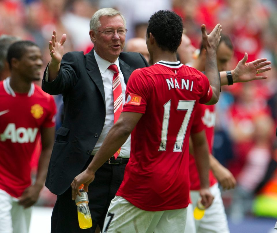  Nani has revealed how Sir Alex Ferguson would turn a blind eye to players turning up for training drunk over the festive period