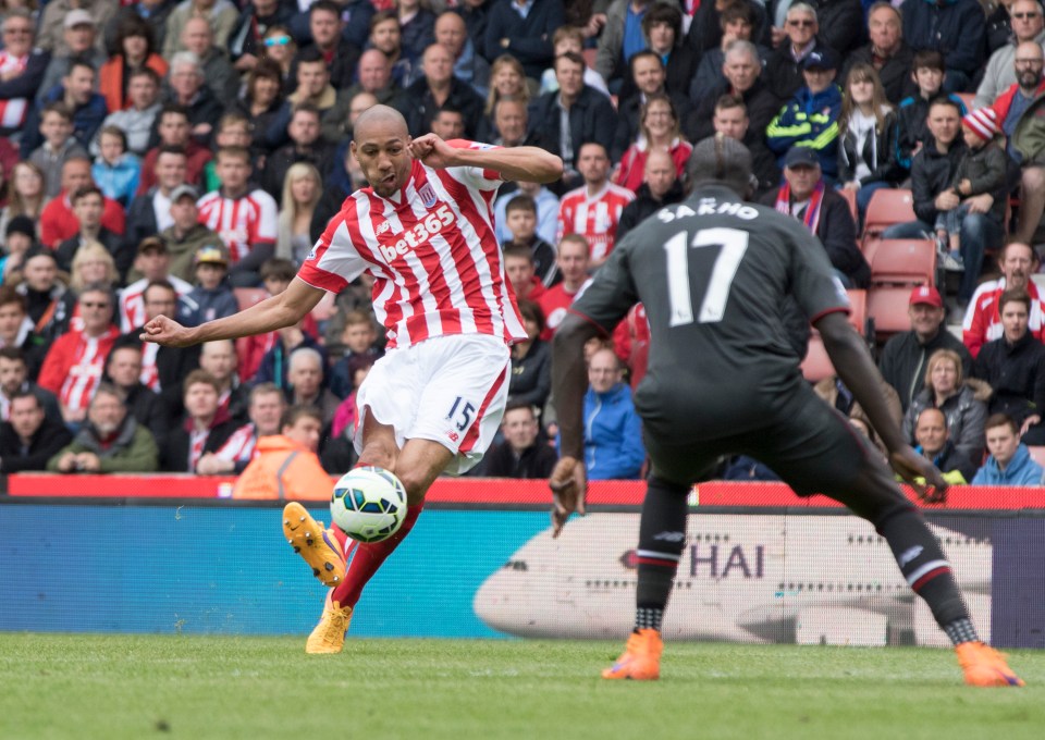  Nzonzi last featured in the Premier League in Stoke's 6-1 romp over Liverpool in 2015