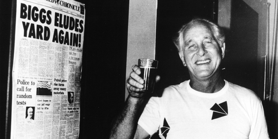  Ronnie Biggs earned a reputation as the most famous of the gang after he escaped prison and went on the run for more than 35 years