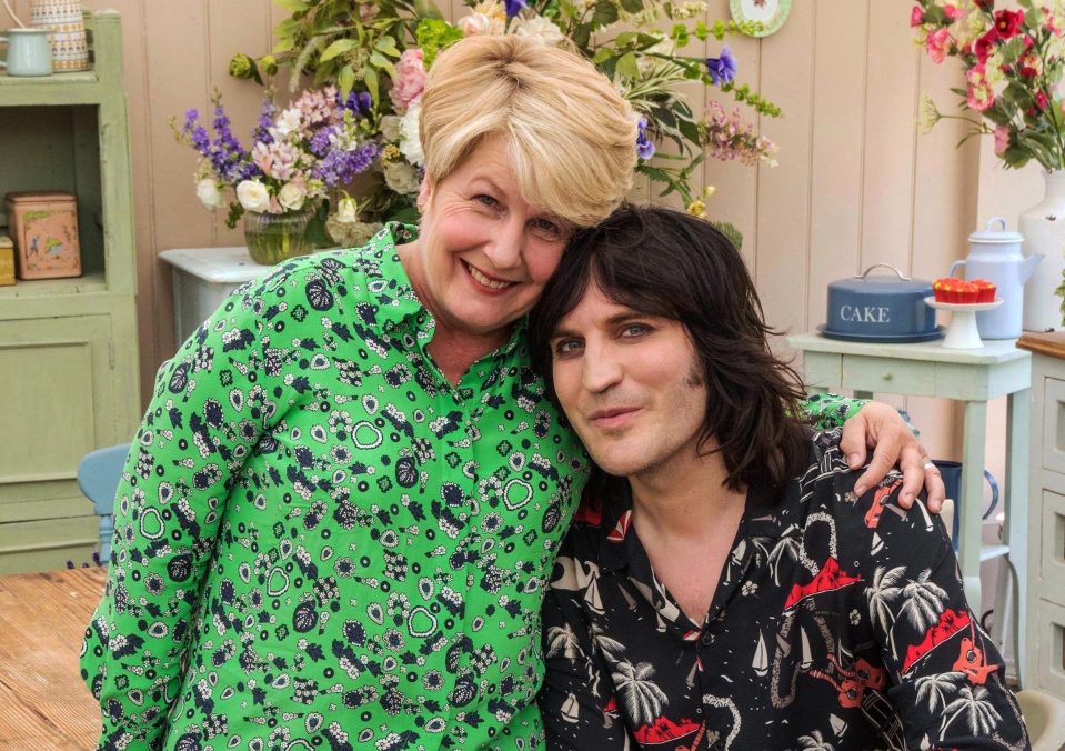  Noel Fielding will continue to host Bake Off despite Sandi Toksvig stepping down