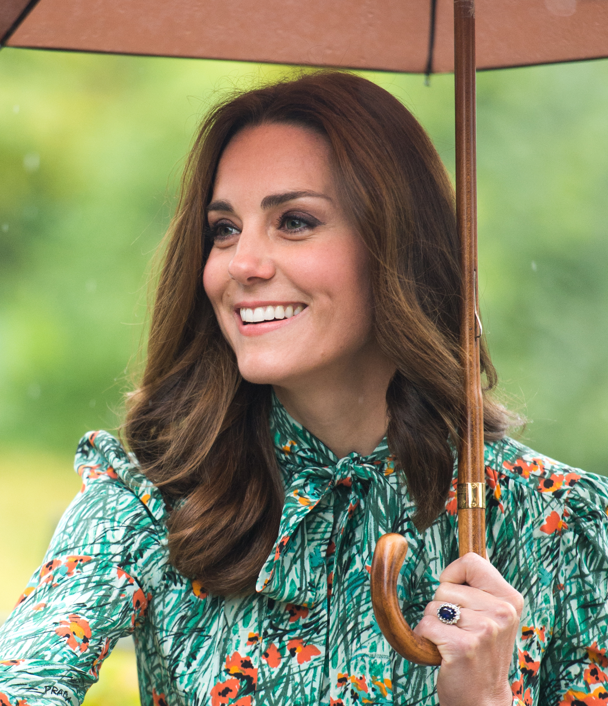 The mum-of-three's outfits often sell out after she wears them - dubbed the 'Kate effect'