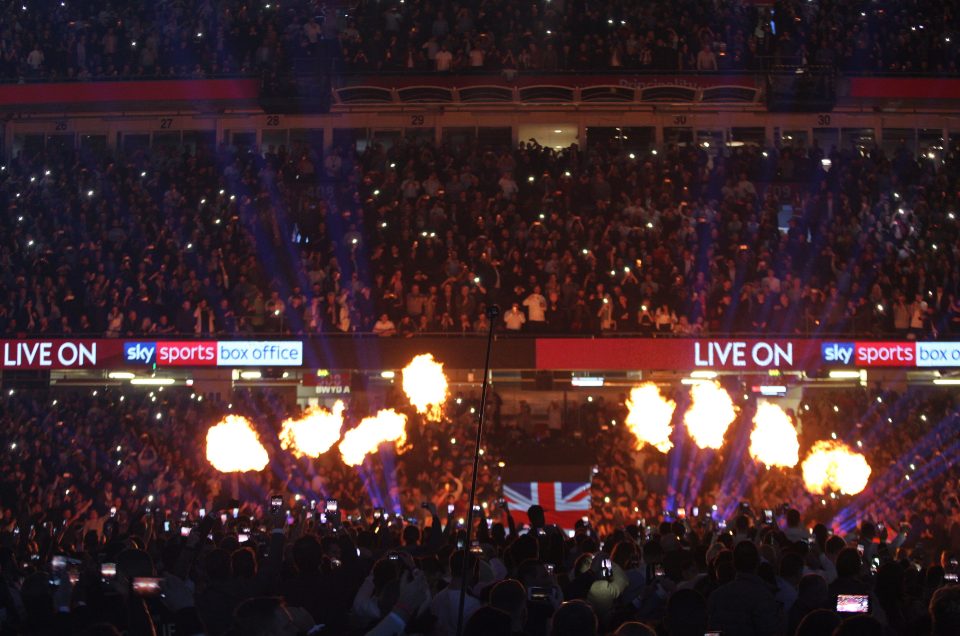  Joshua has twice fought at the Principality stadium in Wales