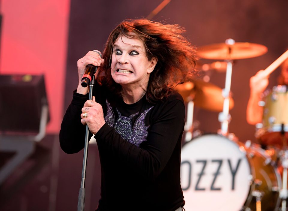  Ozzy is keen to get back on tour - pictured at Download Festival in 2018