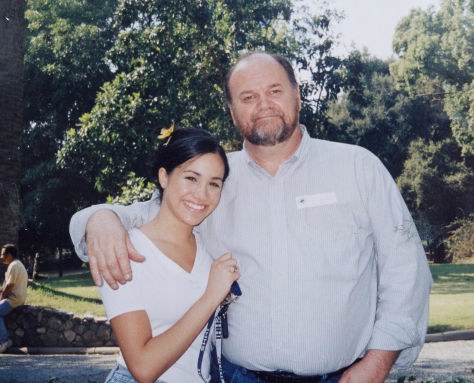 Referring to Megxit – Tom Markle Junior said: ‘My dad said to me, ‘This is not the girl I raised”