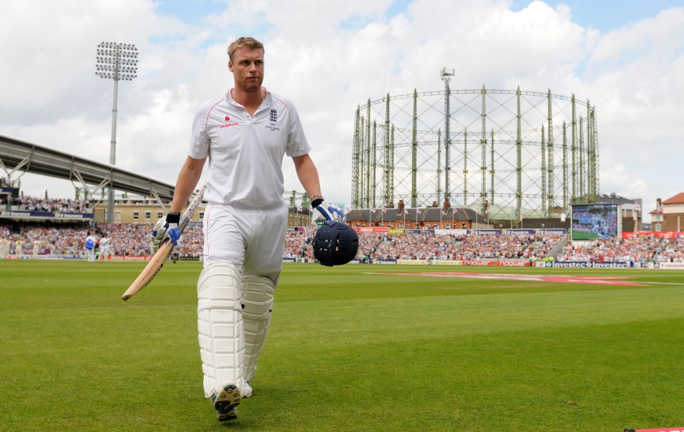  Freddie Flintoff had a remarkable England career in the 2000s