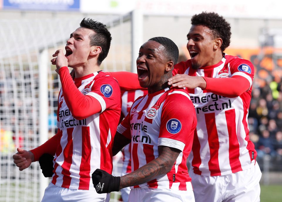  Bergwijn has netted five goals in the Eredivisie this season