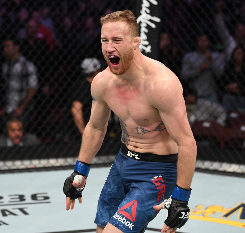 McGregor revealed he could face Justin Gaethje after his return fight