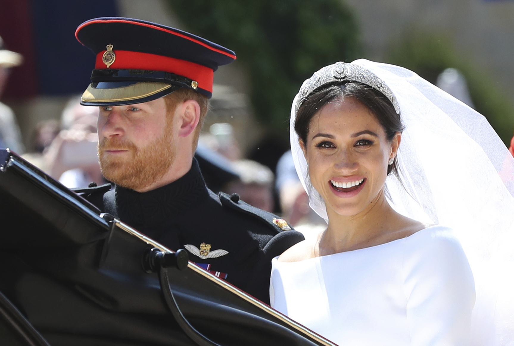 Thomas was unable to attend Meghan's wedding to Prince Harry and Prince Charles walked her up the aisle