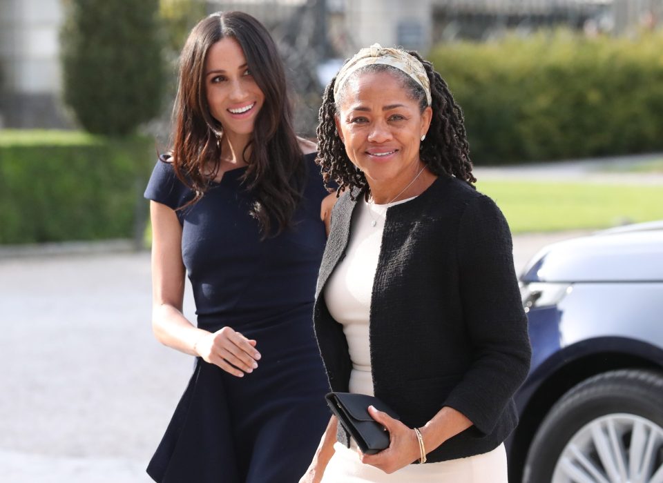  Meghan has come to rely on her mother during the turmoil