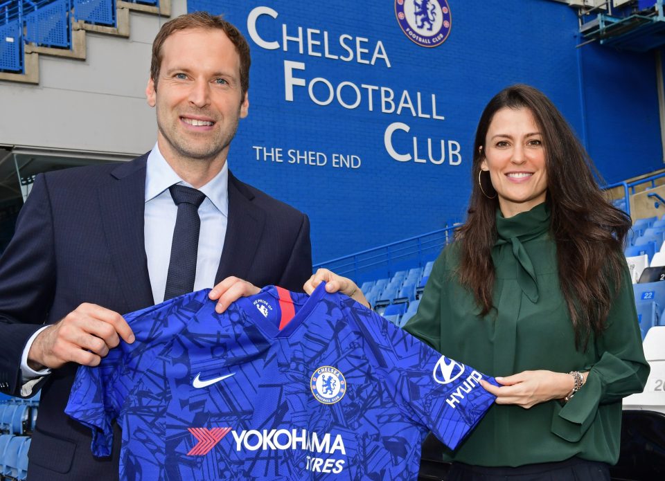  Petr Cech and Marina Granovskaia play a key role in the transfer process at Stamford Bridge