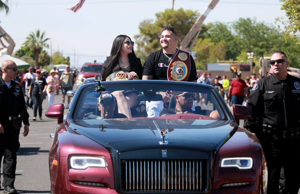 Andy Ruiz Jr is still on holiday recovering from his loss to Anthony Joshua