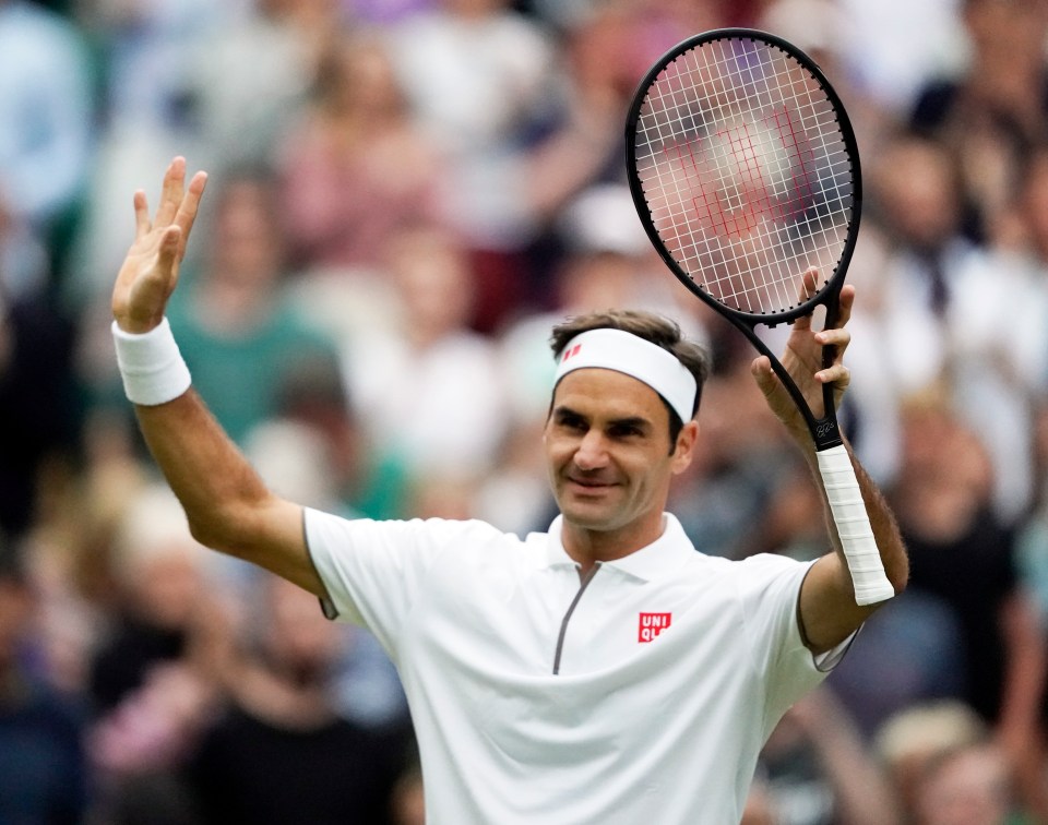  Roger Federer is tennis' only representative in the top ten list