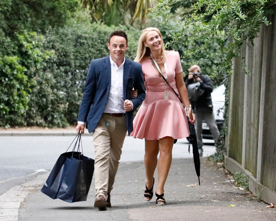  Ant McPartlin said girlfriend Anne-Marie Corbett had been his 'rock' while he was going through 'turmoil'