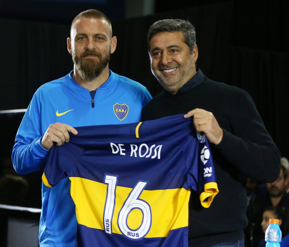 De Rossi joined Boca Juniors back in July, but after nine games has said goodbye