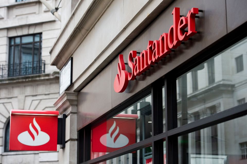  Santander has closed its university branches due to coronavirus