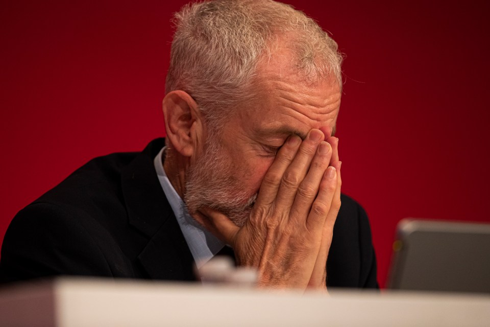  Jeremy Corbyn's party were out of step with the public