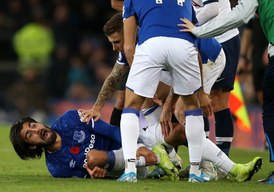  Gomes suffered a horror ankle break against Tottenham