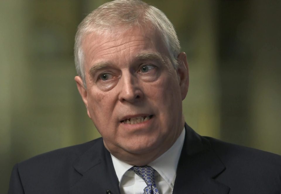  Prince Andrew was blasted for not showing compassion for the victims of Epstein