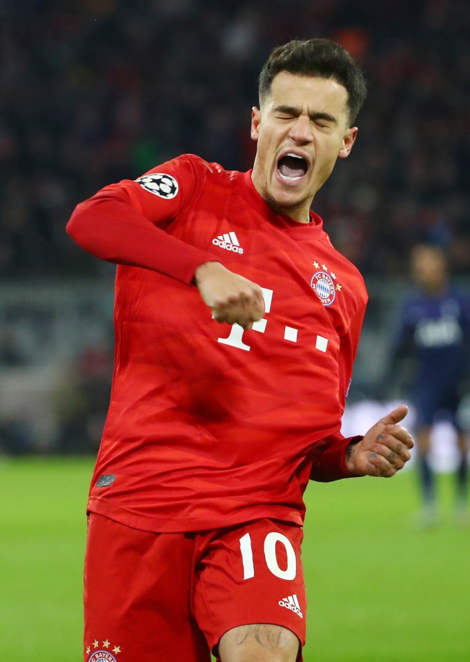  Bayern's Coutinho may have more to celebrate in a second spell at Barcelona