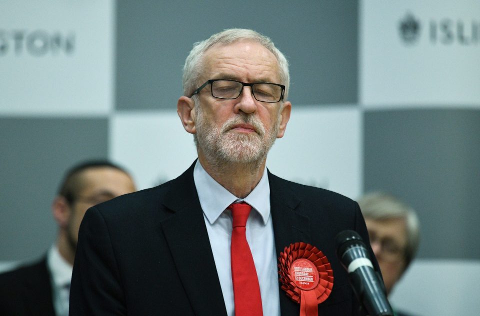  Jeremy Corbyn announced he will step down as leader after a crushing Election defeat